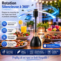 limités 🔥 FlyStrike 360™ – Protégez vos repas des mouches et moustiques !