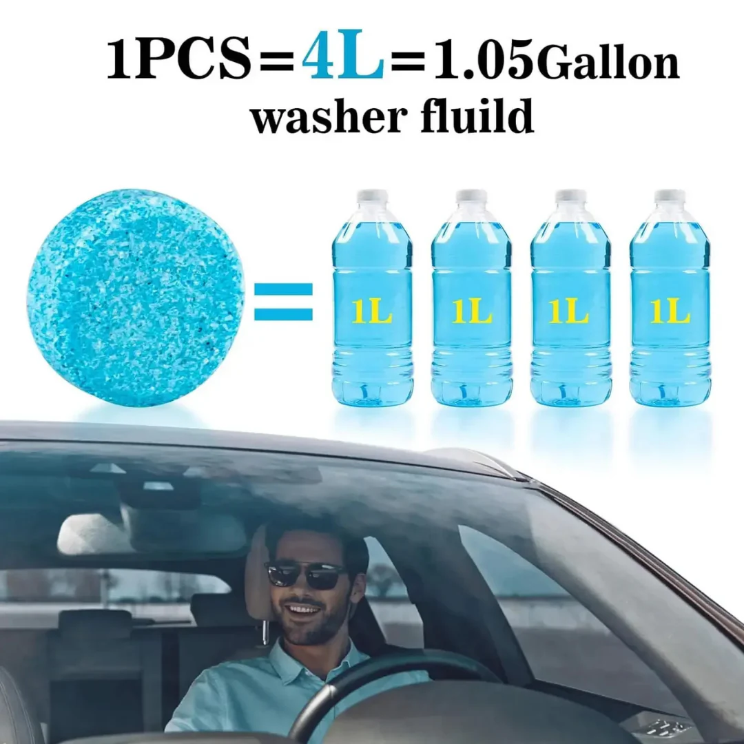 Instant Windshield Cleaner Tablets (20 Tablets)