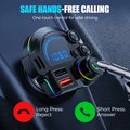 Transmetteur FM Bluetooth Double Port pour Voiture – Sans Fil, Charge Rapide & Son Haute Qualité 🔊