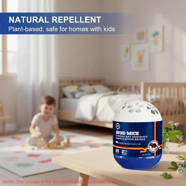 Répulsif pour souris d'intérieur à base de plantes Gel lent