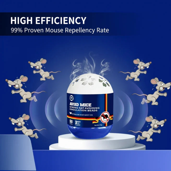 Répulsif pour souris d'intérieur à base de plantes Gel lent