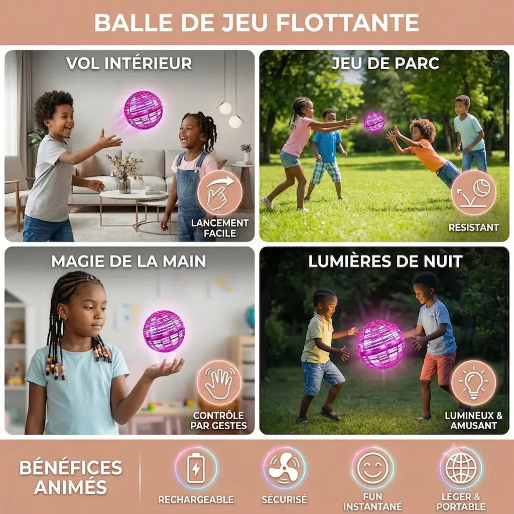 Balle de jeu flottante